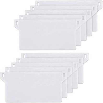 Set 10 accesorii jaluzele, JeiibrZui, Plastic Alb, 14cm