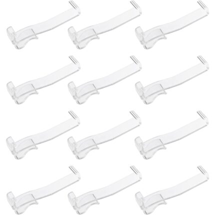 Set 12 cleme, Plastic, Transparent