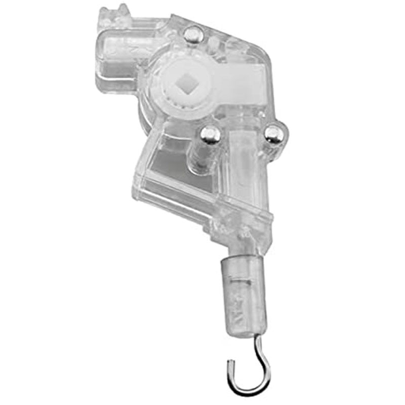 Carlig pentru jaluzele, LLWL, Plastic, 7.5 x 3.9 cm, Alb