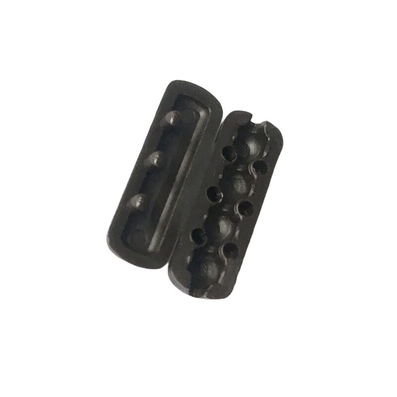 Clema pentru lant jaluzele, Foset, Plastic, 3.2 mm, Negru