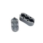 Set 5 cleme lant, Foset, Plastic, Gri