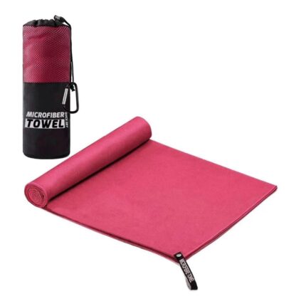 Prosoape sport microfibra, CAMEANE™cu Sac de Depozitare, Efect de Racire Instant, Uscare Rapida, Microfibra, Masina de spalat, Ideal pentru Sport, Plaja, Yoga, Activitati in aer Liber, 40×80CM