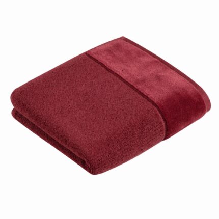 Prosop de maini Vossen, 100% bumbac, 600 g/m2, 30 x 30 cm, Visiniu