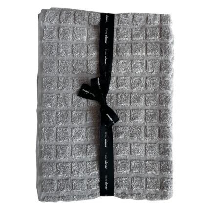 Prosop de baie Arno 50x100 cm, 100% bumbac, gri bej