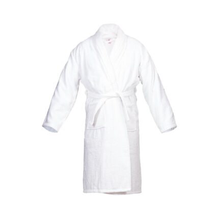 Halat Bianca, de baie, pentru hotel, 100% bumbac, culoare alb, marime L/XL