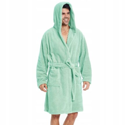 Halat baie, Lozkoholicy, Microfibra, Verde, L