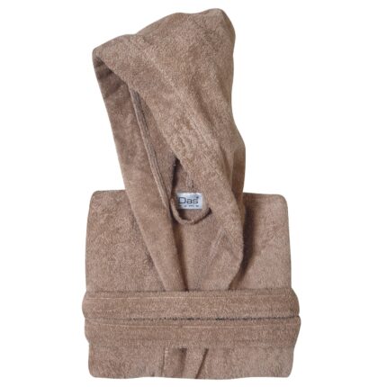 Halat de baie, Das Home, XL, Bej, Bumbac