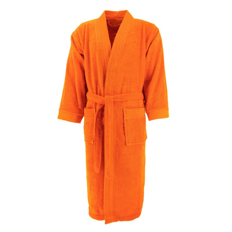 Halat baie Home Collection, Orange, S-M, 100% bumbac