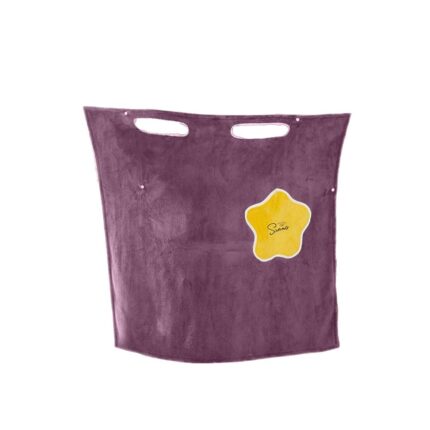 Halat de baie dama, QttvbTna, Microfibra, Mov, 2XL