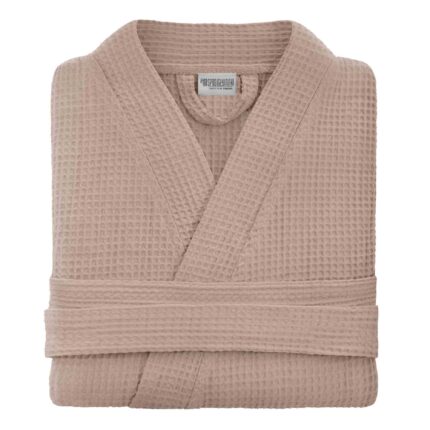 Halat din bumbac, Spod Igły i Nitki, Chimono, Gofer, 280 g/m2, marimea L/XL, Bej