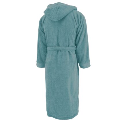 Halat baie adulti cu gluga, Ocean, S/M, 100% bumbac