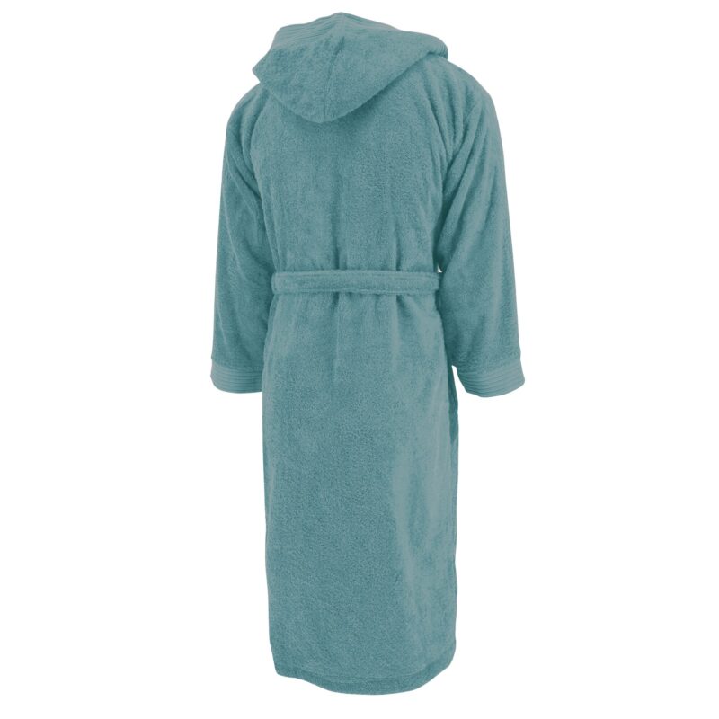 Halat baie adulti cu gluga, Ocean, S/M, 100% bumbac