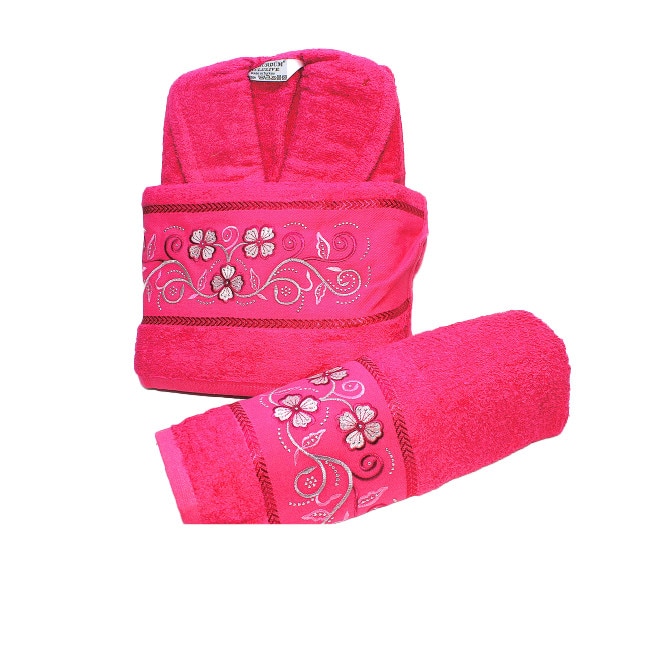 Set de baie 3 piese , My Murdum , culoare roz