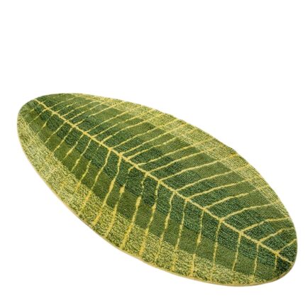 Covoras baie Youngshion, Tropical Leaf, ultra absorbant, antiderapant, 40x60cm