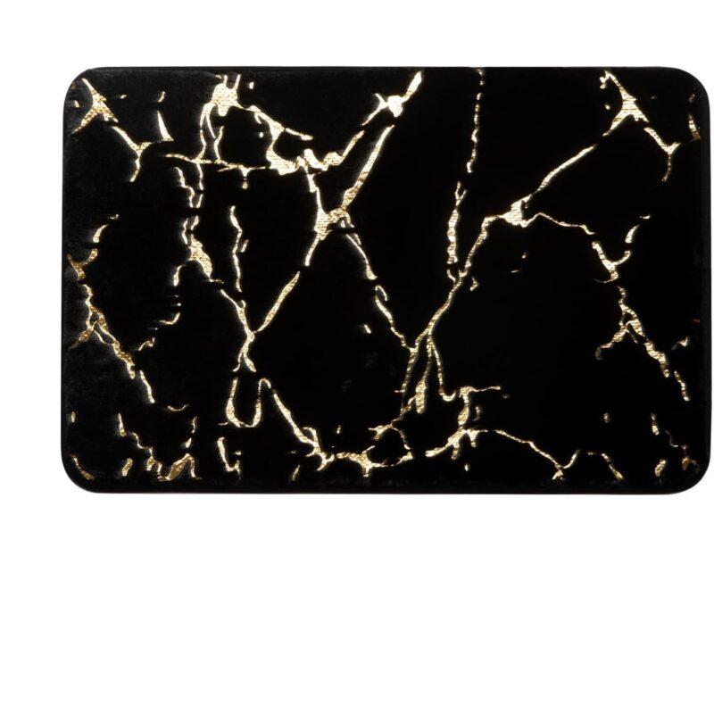Covor baie elegant, antialunecare, absorbtie umiditate, colturi rontunjite, 40x60 cm