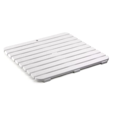 Platforma dus / baie antiderapanta , alba, rezistenta, se curata usor 55 x 55 cm