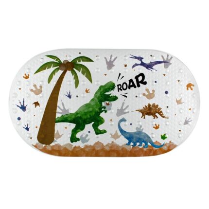 Covor antiderapat cada pentru copii eBA®, Dinozauri 69 x 38 cm