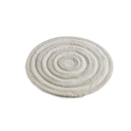 Covoras de baie Asi Home Round, Ecru, 90 cm