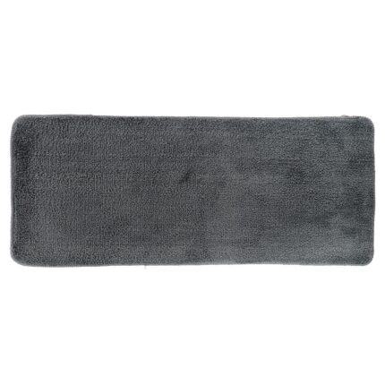 Covoras de baie, Tendance, Microfibra, Gri, 50x120cm