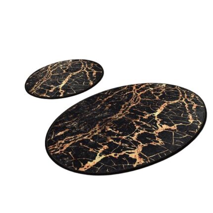 Set 2 Covorase de Baie, Chilai Home, Goldes