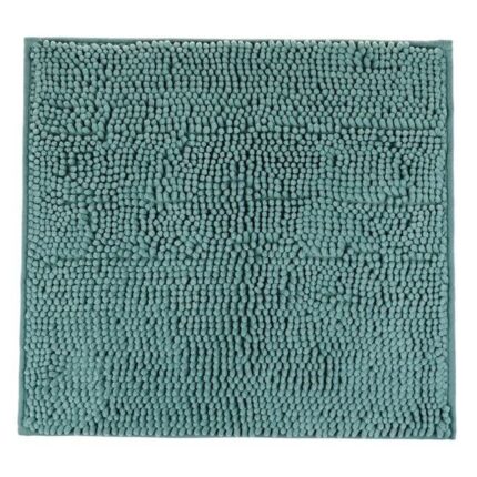 Covoras de Baie antiderapant Verde Menta Reliefat cu Microfibre 50x50cm