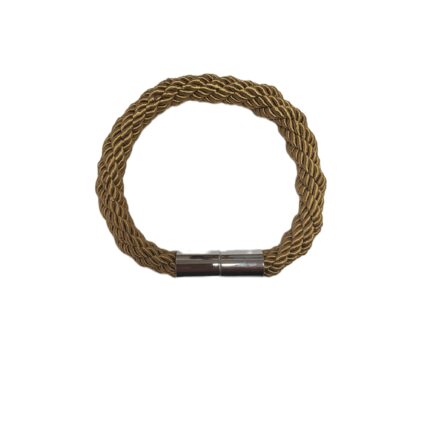 Magnet pentru perdele si perdele, Funie, Auriu, 40 cm