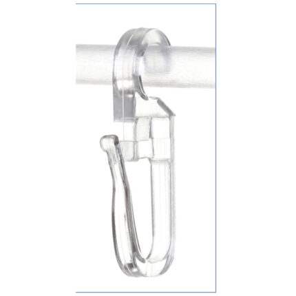 Set 100 carlige pentru perdele, Tovbmup, transparent