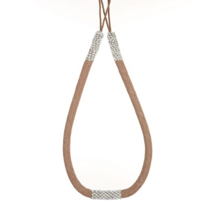 Ciucuri decorativi cu snur pentru perdele si draperii, Eurofirany, Blanka, Auriu inchis