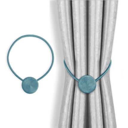 2 Magneti pentru perdele, ZenderTextil, Albastru