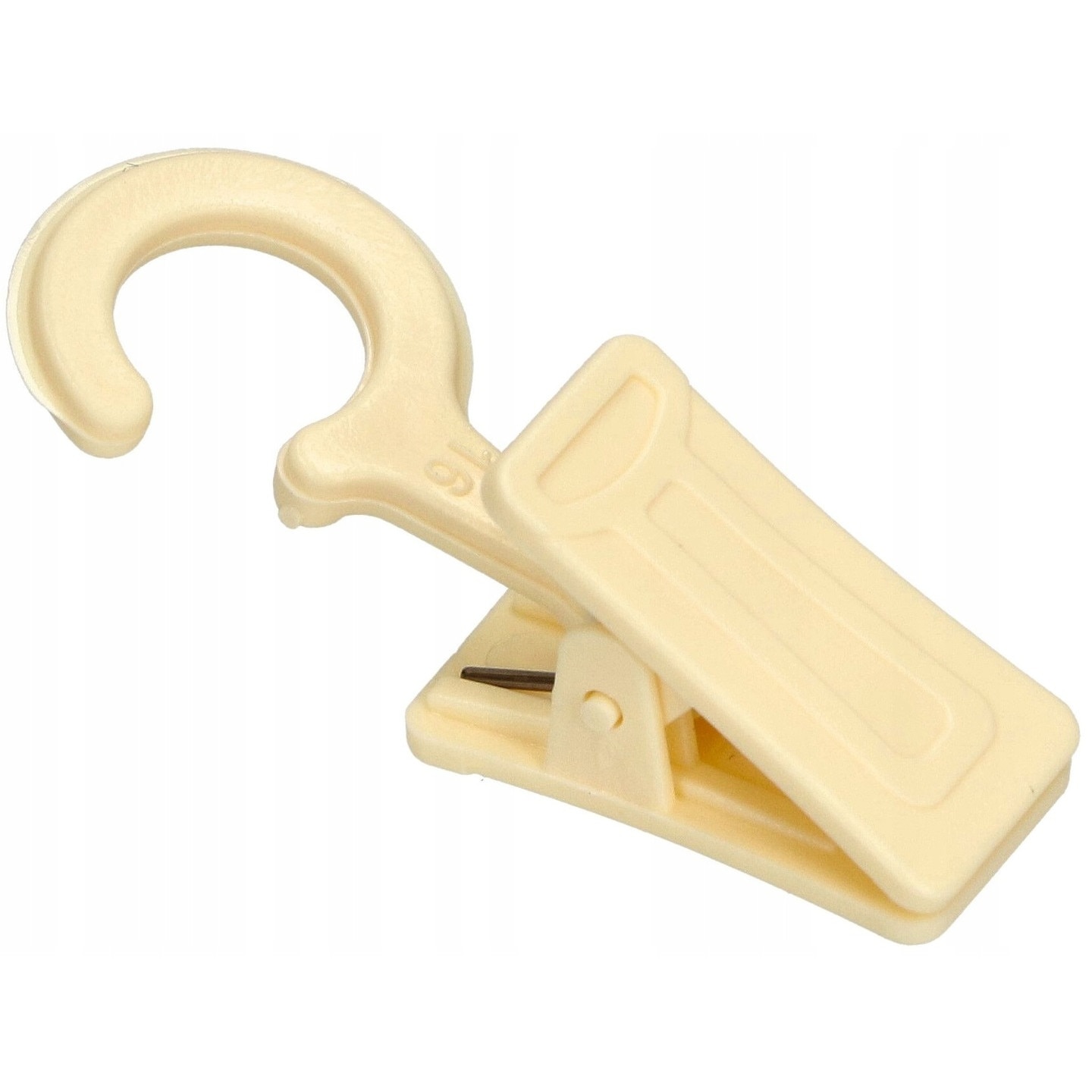 res_8ce52bedb422d43e7783f866ec05437a Set 100 clipsuri perdele, Kotarbau, Plastic, 40mm, Galben deschis