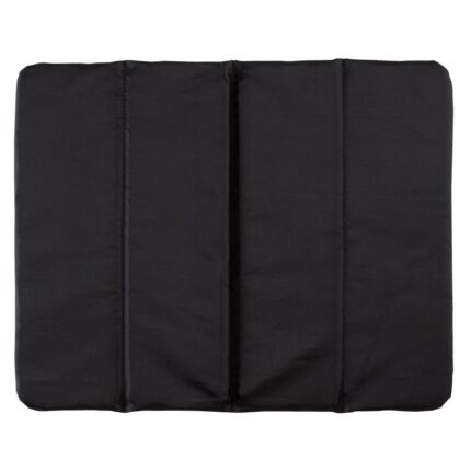 Perna WESER Perfect Place pentru sezut, pliabila, neagra, 34 x 26 cm