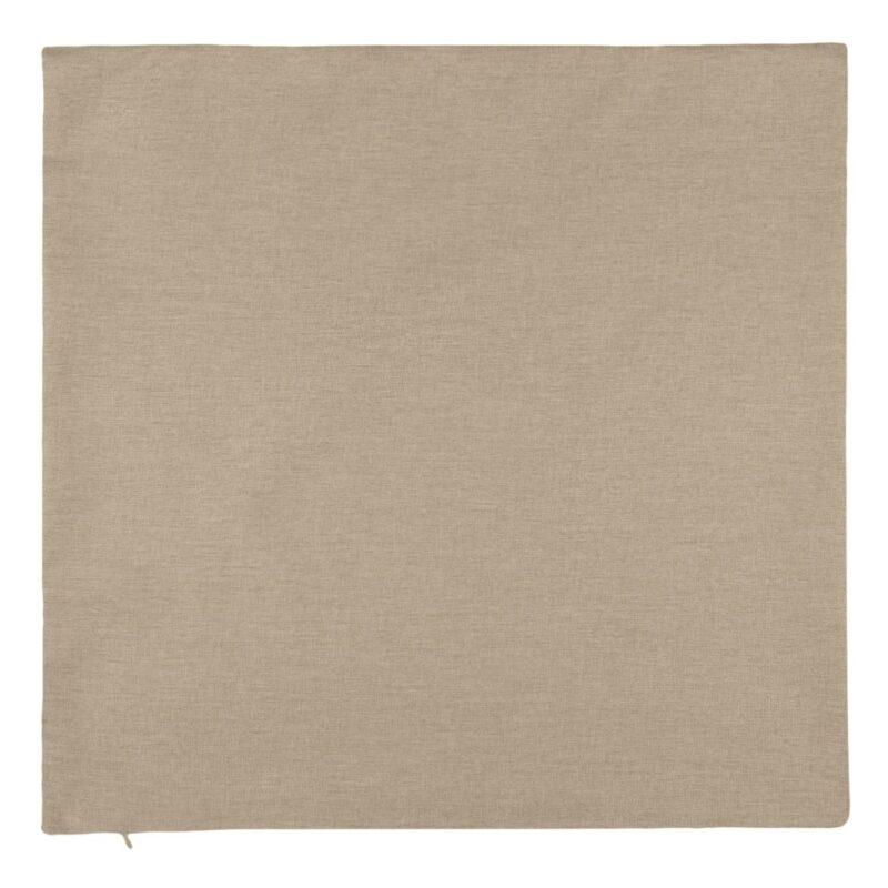 Fata de perna decorativa, de vara, bej, poliester, 60x60cm