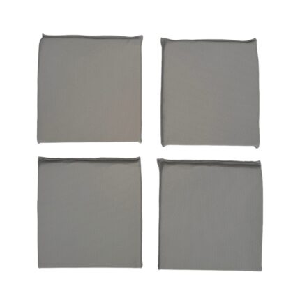 Set Perne decorative pentru scaun de bucatarie sau terasa, dimensiuni 32x32x3cm, culoare Bej, 4 buc/set