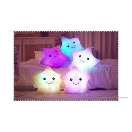 Perna stea cu lumina led, mov