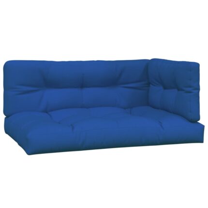 Set perne de paleti vidaXL, 3 buc., albastru regal, material textil, 5.45 kg