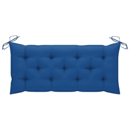 Perna de banca vidaXL, albastru deschis, 120x50x7 cm, material oxford, 1.2 kg