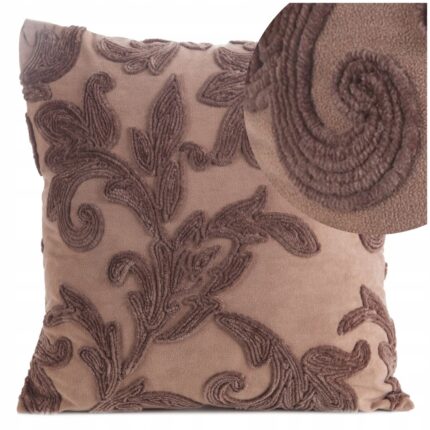 Fata de perna decorativa, VERSO, 45x45, Eurofirany, bej ornament