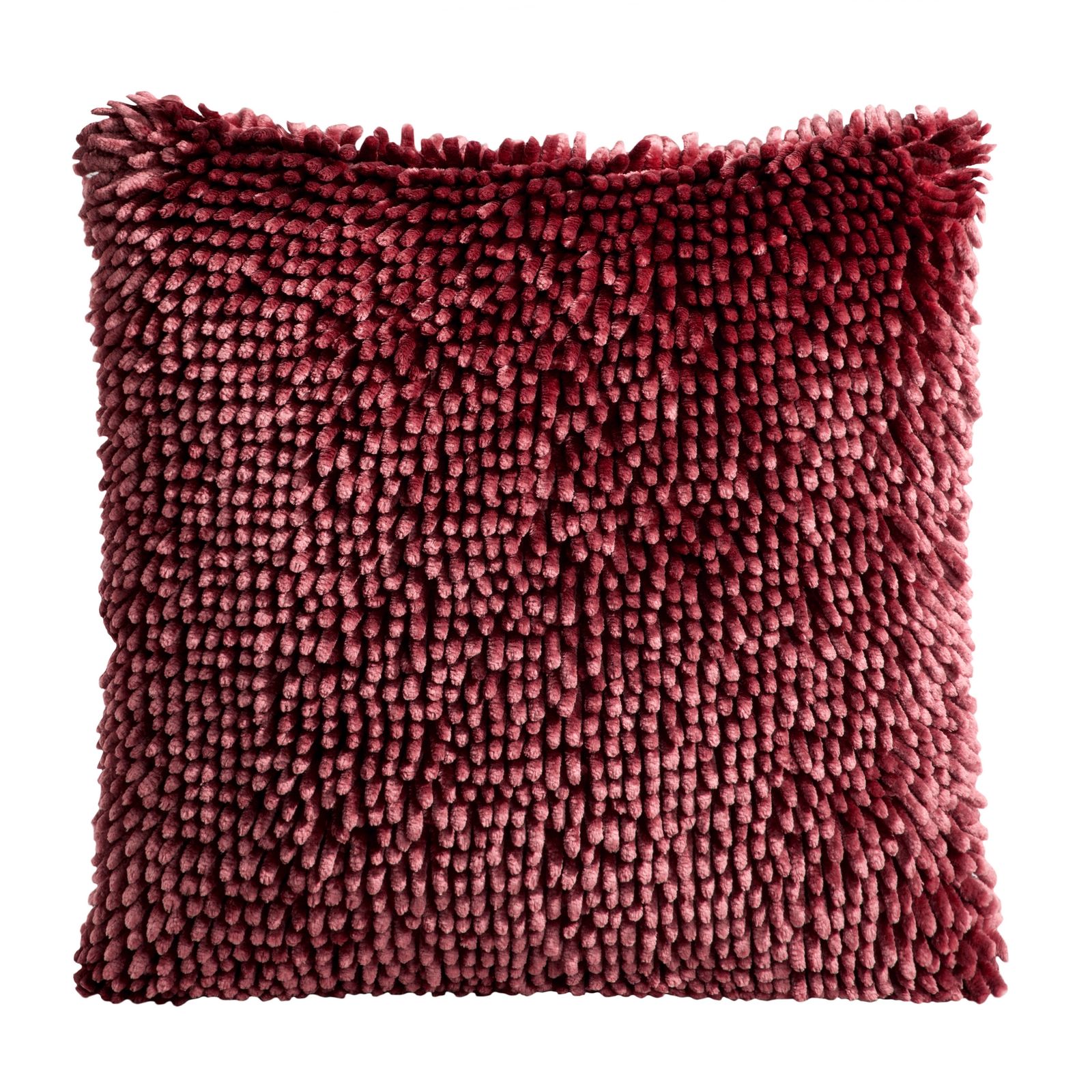 res_2b5b08f3d2286707e4a6d04cb7d85200 Fata de perna decorativa Eurofirany SHAGGY 40x40 Bordo