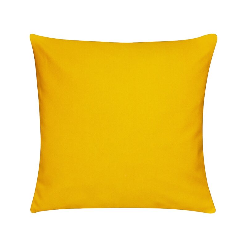 Fata de perna decorativa, BonDia, Model Unicolor 105, 40 cm x 40 cm, Portocaliu, Uni