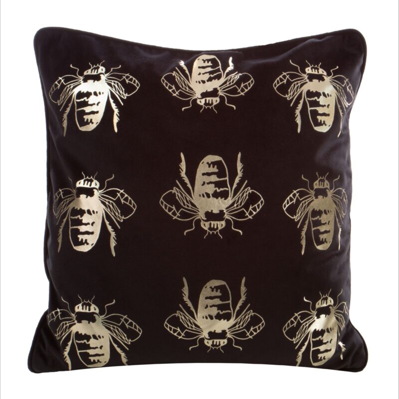 Fata de perna decorativa Eurofirany BLINK 45x45 Negru1