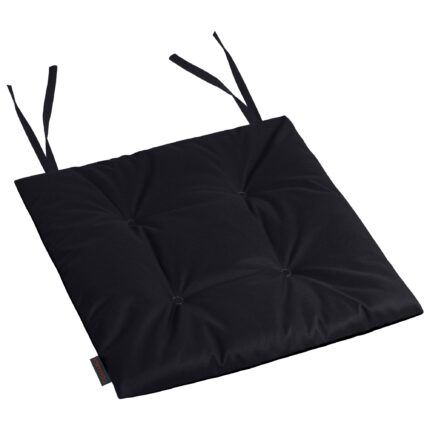 Perna decorativa rezistenta la apa Domarex, negru, 40x40cm