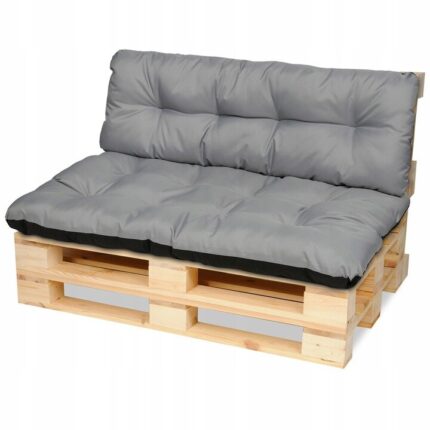 Perne pentru mobila de palet, SuperKissen24, 120x80+120x38, otel