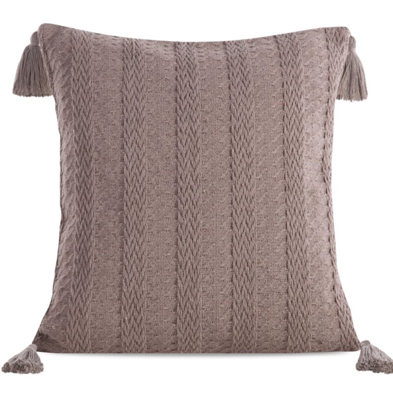 Fata de perna decorativa Boho-8 45x45 Eurofirany maro