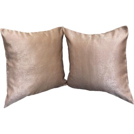 Set doua huse 40x40cm, culoare bej, "Capuccino Sugar" pentru perne decorative by Liz Line-Deco26