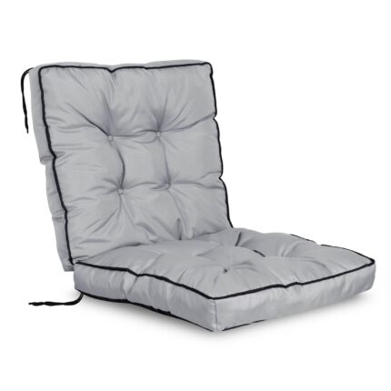 Perna Pentru Scaun Gradina, Edanti, Impermeabil, 50X50X50 Cm, Poliester, Gri Inchis