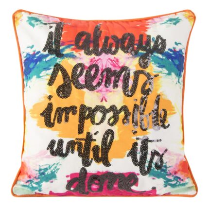 Fata de perna decorativa Eurofirany RENEE 45x45 Multicolor 1