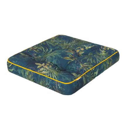 Perna pentru scaun de gradina din ecolen "Klara", Verde/Galben , 49x47x8 cm, HobbyDog