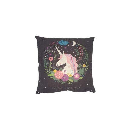 Perna decorativa unicorn 43 x 43 cm, Nichita Impex, Unicorns are real