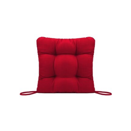 Perna decorativa pentru scaun de bucatarie sau terasa, dimensiuni 40x40cm, culoare visiniu
