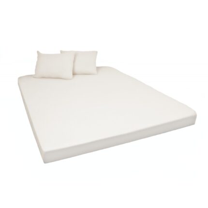 Set de cearsaf cu elastic si 2 fete de perna Home Still, microfibra, Alb, 160x200-2P-50x70 Standard